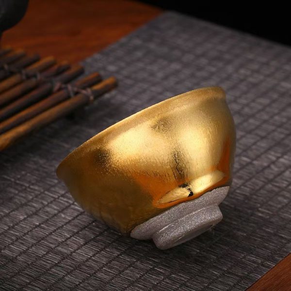 Silver - Inlaid Jianzhan Tea Cup