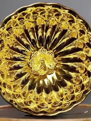 单只 (11) Golden Peacock Tea Cup