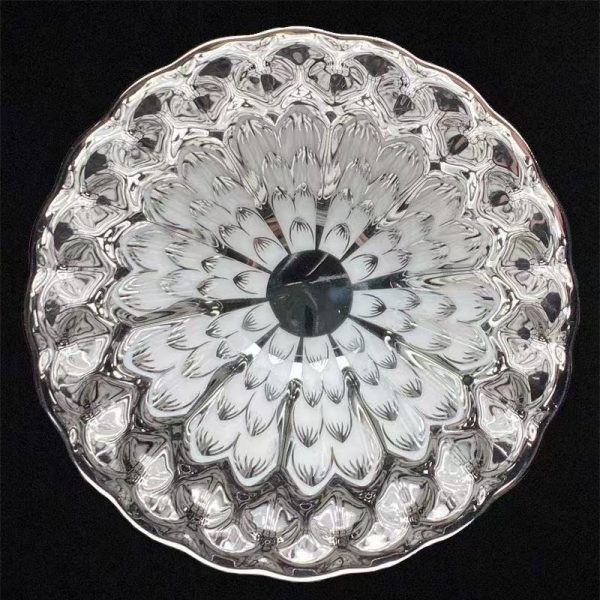 Silver Lotus Crystal Cup