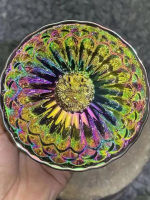 单只 (9) Iridescent Floral Tea Cup